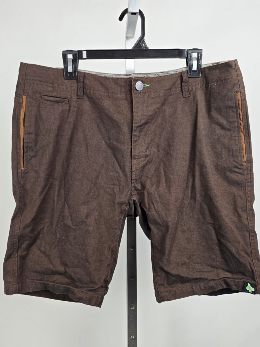 Hippy Tree Brown Cotton Topanga Shorts